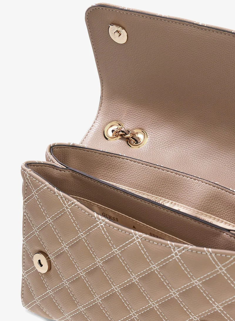 GUESS  Giully II Flap Over  Crossbody Bag for Women | Best Price UAE